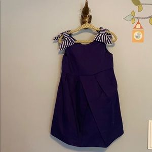 NWT Janie & Jack Blue with Bow Dress 2T